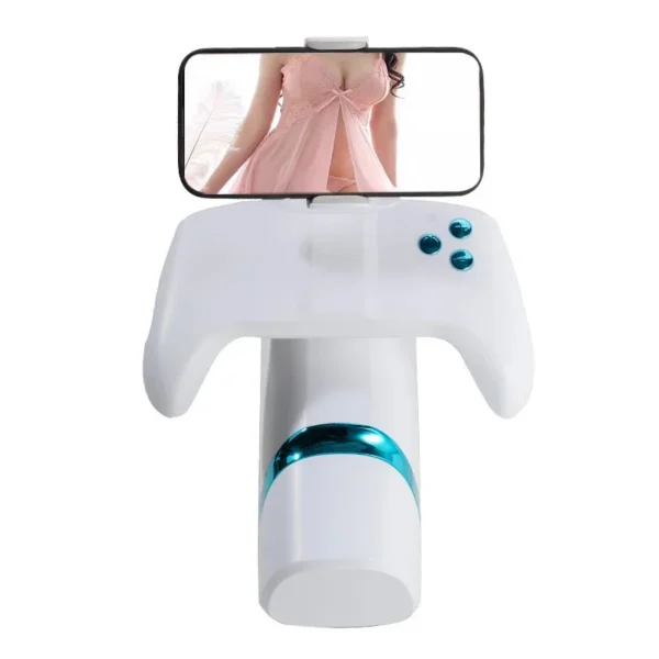 Male Handle Aircraft Cup Masturbator Watch Video Sucking Vibration Telescopic Trainer Masturbation Cup Sex Toy