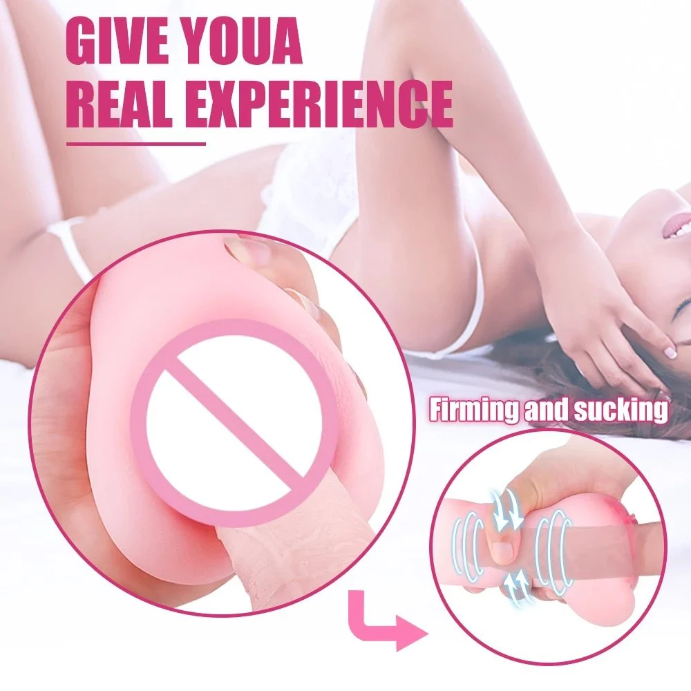 Realistic Silicone Mold Men's Masturbator Cup Men's Male Masturbator