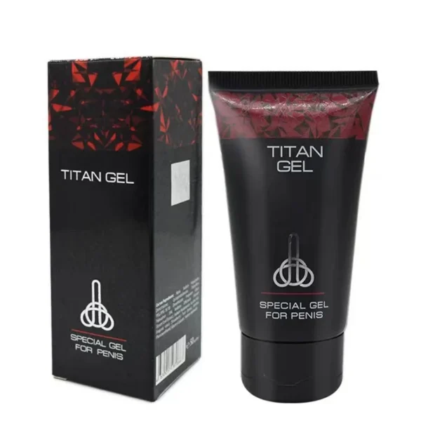 Male Private Care 50ml Power Penis Massage Cream Original TItan Gel Gold Red