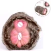 Double Channel Masturbation Cup Tight Bondage Internal Friction Orgasm Masturbation Cup Sex Toy for Men