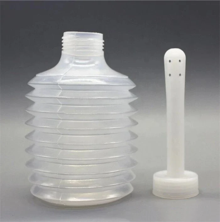 Female Private Care Disposable 180ml Plastic Vaginal Douche Syringe Women's Enema Anal Cleaning Tool