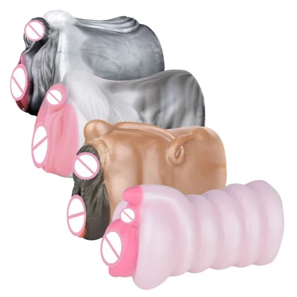 Dual-Channel Animal Male Masturbator for Men Premium Product for Effective Masturbation Cups