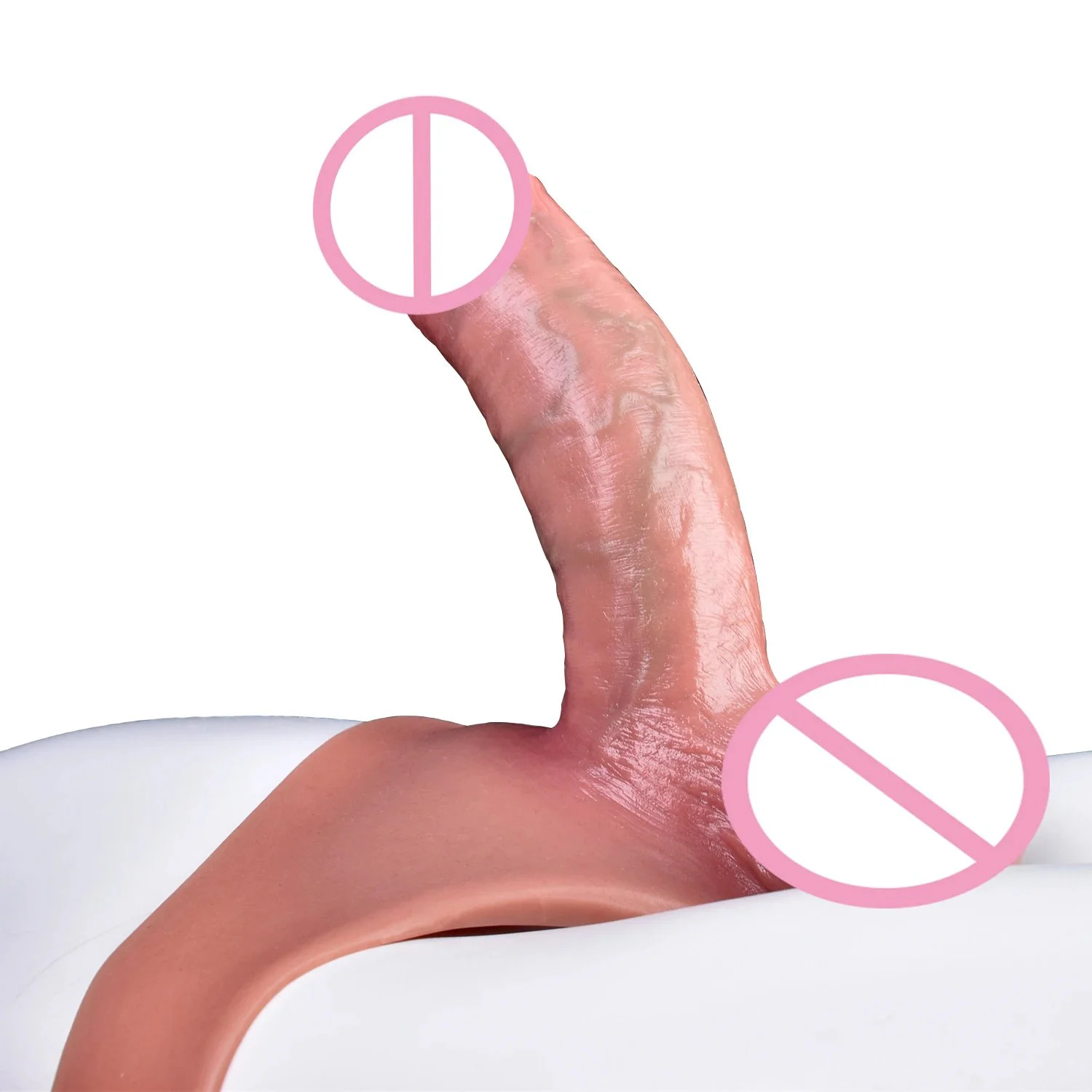 Extender Sleeve Delay Ejaculation Intimate Goods Realistic Penis Sleeve Extender Liquid Silicone Condom Sex Toys for Men
