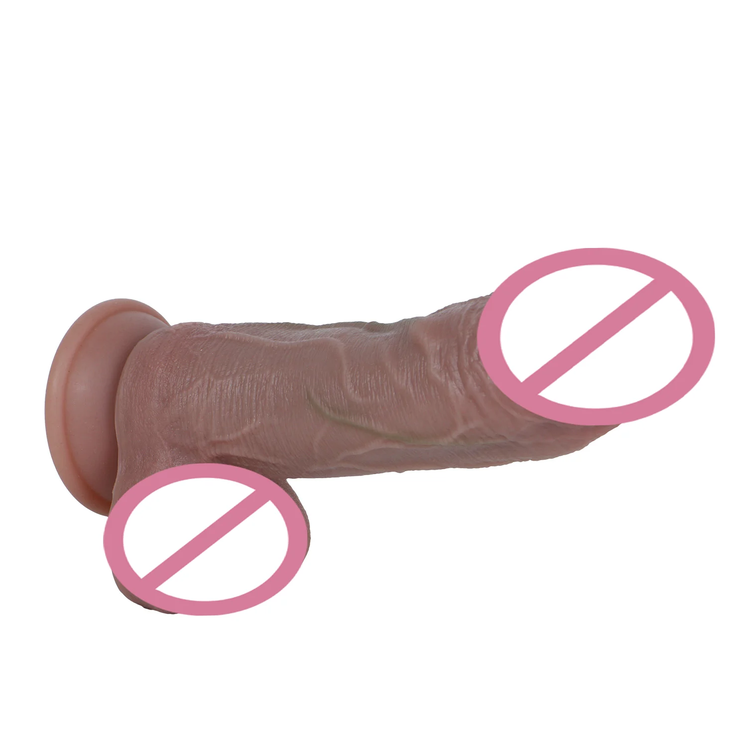 Water-Jet Suction Cup Dildo Suitable for 18+ Adult Toys Made with Medical-grade Silicone Double-layer Construction