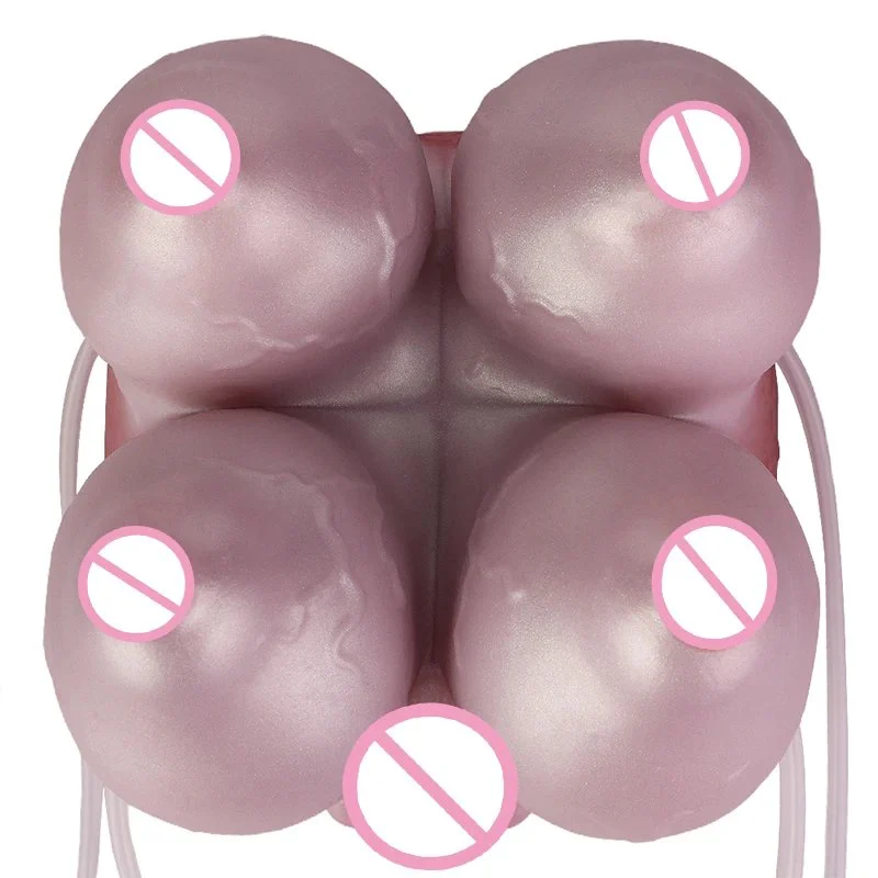 Male Masturbator with Water-injection Feature Includes Syringe for Intense Stimulation Silicone Masturbator
