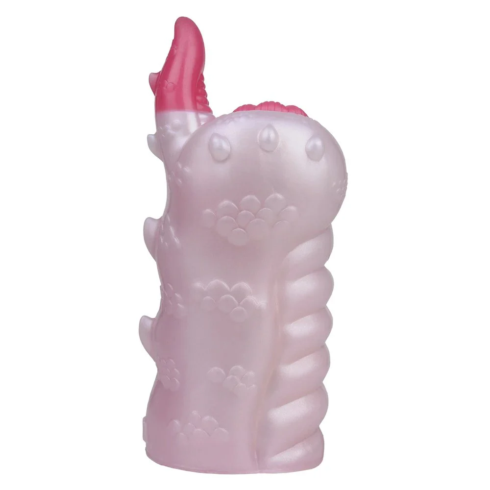 Enchantress Series Fantasy Monster Horned Dragon Aircraft Cup Soft Silicone Sex Male Masturbator Monster Vagina Adult Toys