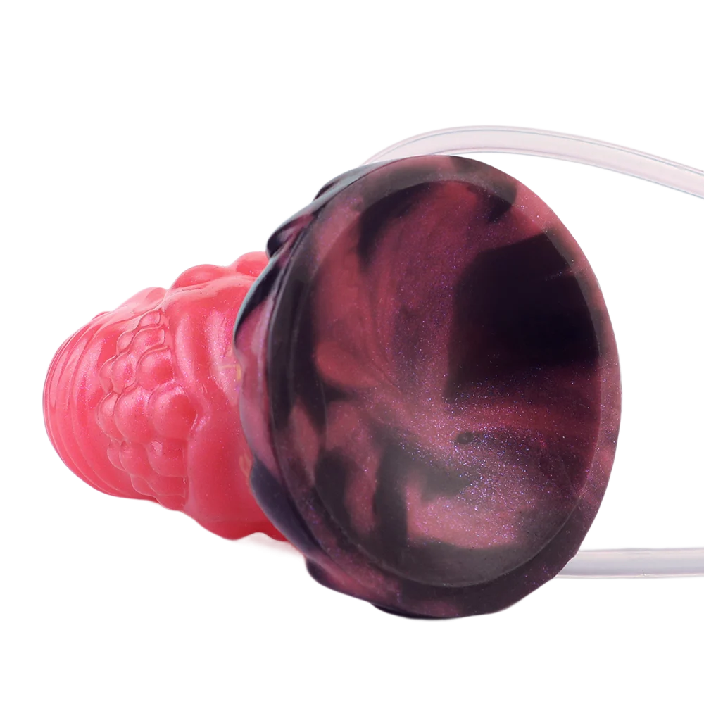 413g Inflatable Squirting Dildo Anal Plug Silicone Penis Butt Plug Adult Toy for Women Men Masturbator Inflatable Butt Expander