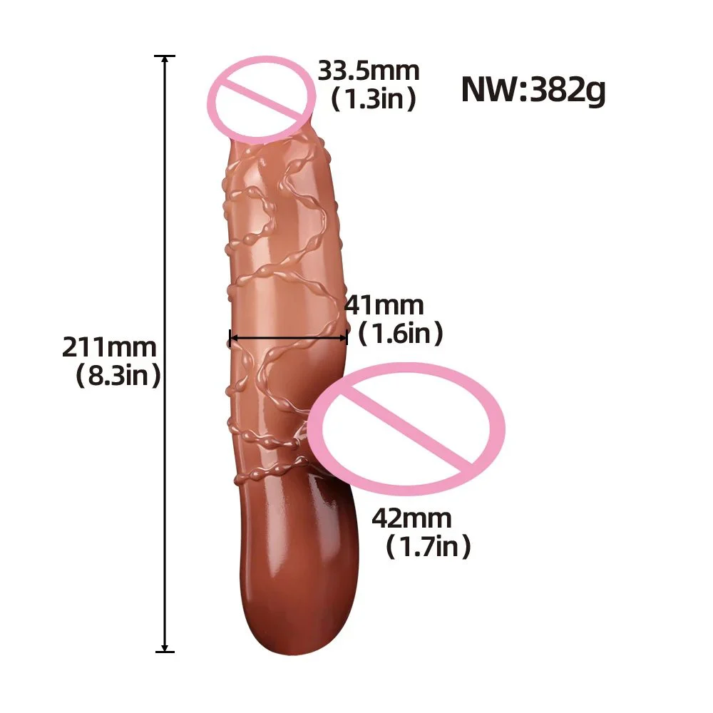 Vibrating Dildos with Heating Function Vibrators Clitoris Massage for Women Men Anal Plug