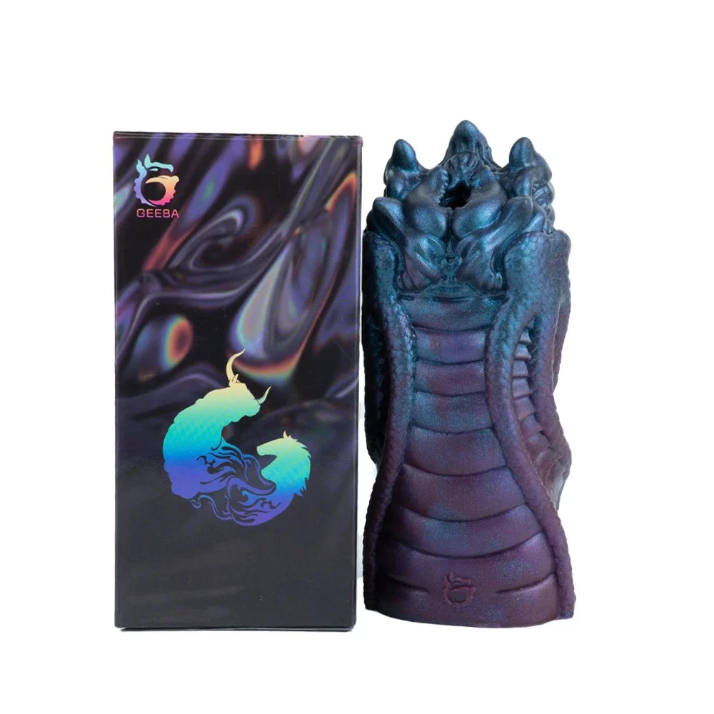 Fantasy Dragon Design Male Masturbator Single Channel Silicone Men's Onahole Pocket Pussy Stroker Adult Sex Toys