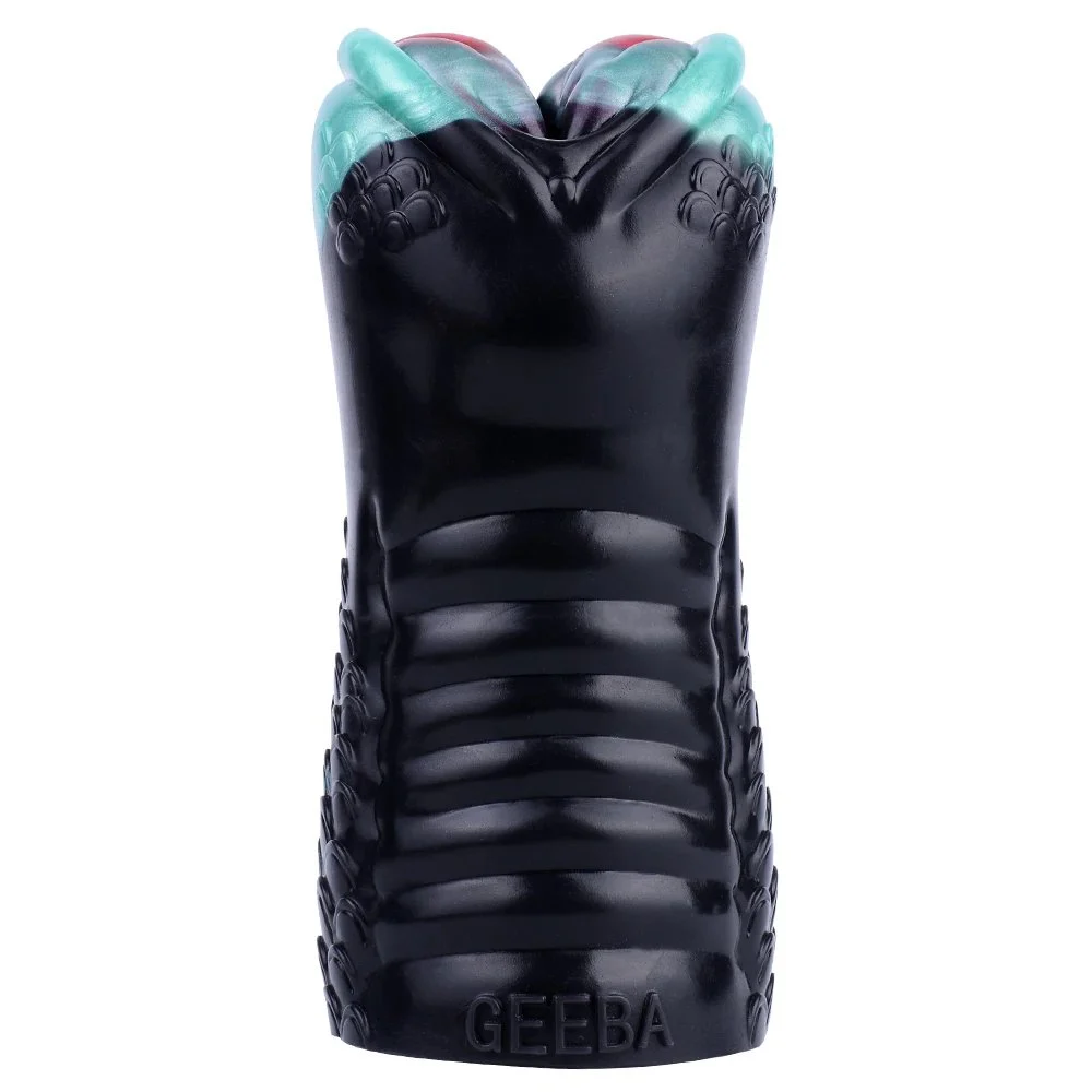 Fantasy Black MamBa Snake Masturbation Cup Soft Silicone Sex Masturbation Men's Fantasy Vaginal Masturbator Male Adult Toy
