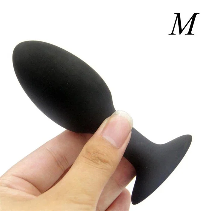 Anal Plug Silicone Waterproof Anal Beads with Metal Ball Anus Muscles Trainer Butt Plug Anal Sex Toys for Gay Couples Anal Sex