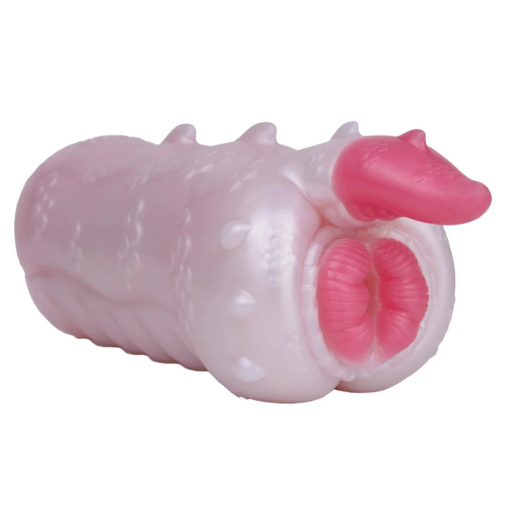 Enchantress Series Fantasy Monster Horned Dragon Aircraft Cup Soft Silicone Sex Male Masturbator Monster Vagina Adult Toys