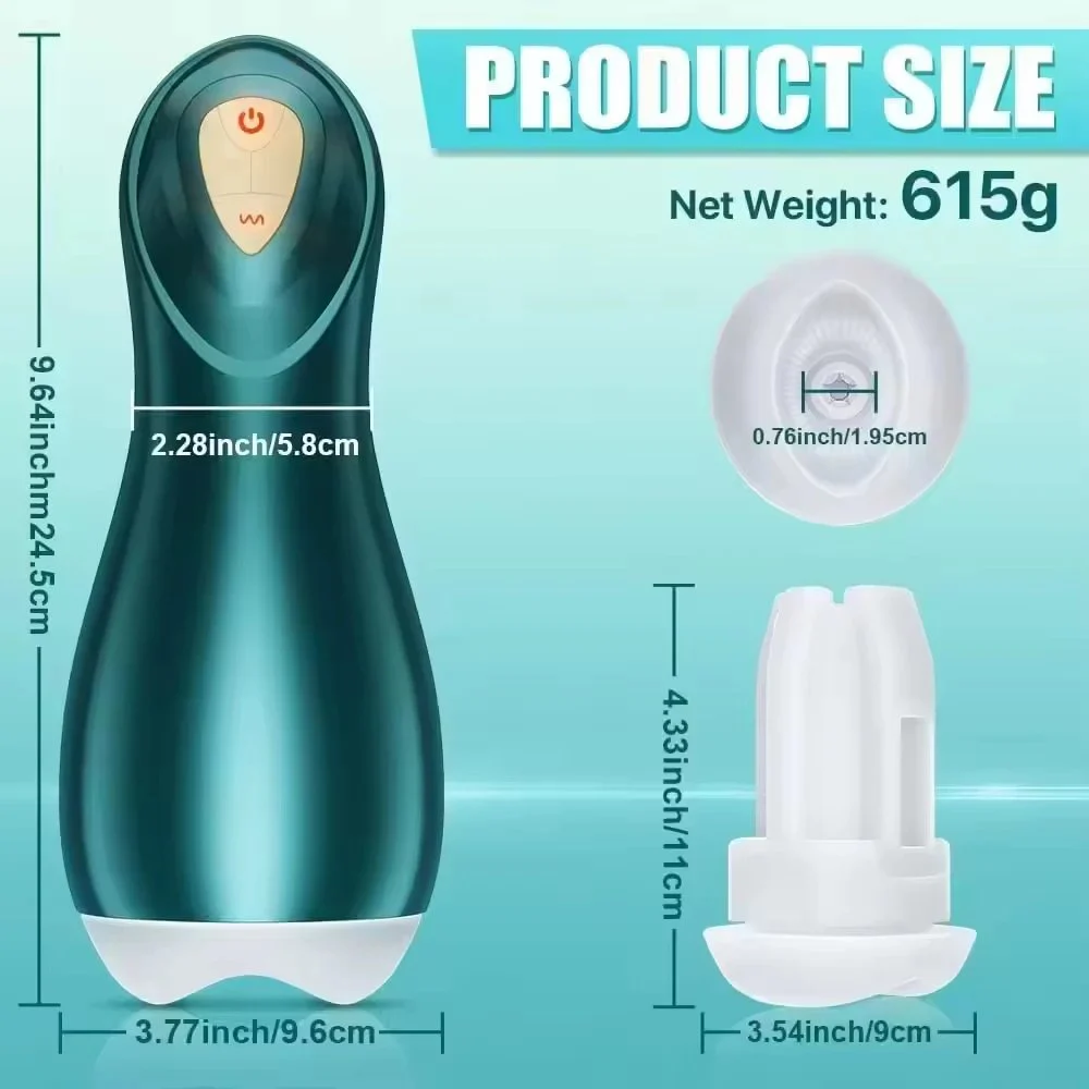Masturbator for Man Male Masturbator Penis Pump Stroker with 5 Vibrating & Sucking Modes for Penis Stimulation,adult Toys