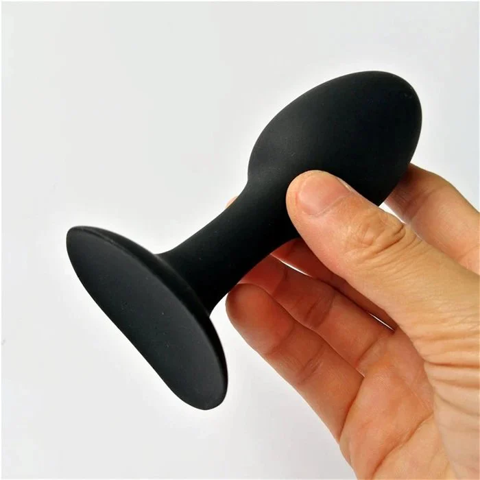 Anal Plug Silicone Waterproof Anal Beads with Metal Ball Anus Muscles Trainer Butt Plug Anal Sex Toys for Gay Couples Anal Sex