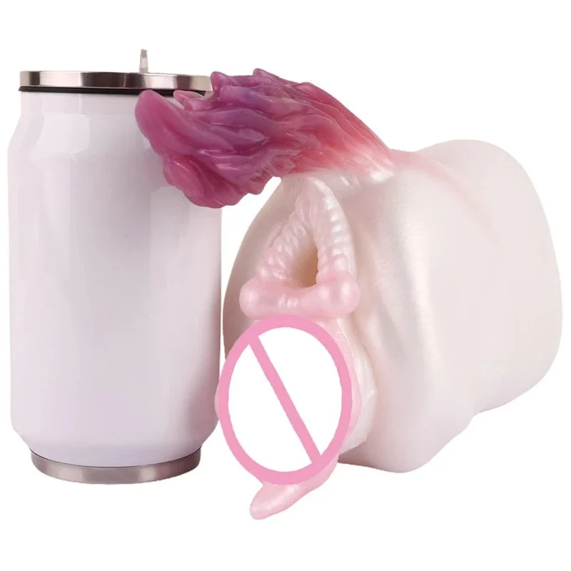 Fantasy Animal Pussy Male Masturbator Silicone Horse Animal Shape Onahole Realistic Vagina Pocket Pussy Stroker Sex Toy
