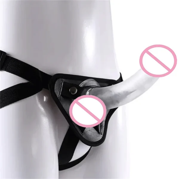 Transparent Realistic Dildo for Male Female Multi-Specification Size Strap Style Sex Toy for Couples Homosexuals Vibrators