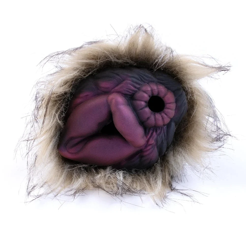 Fantasy Bristle Dog Plush Monster Pussy Vagina Soft Tight Liquid Silicone Male Masturbation Cup Adult Sex Toys for Mana