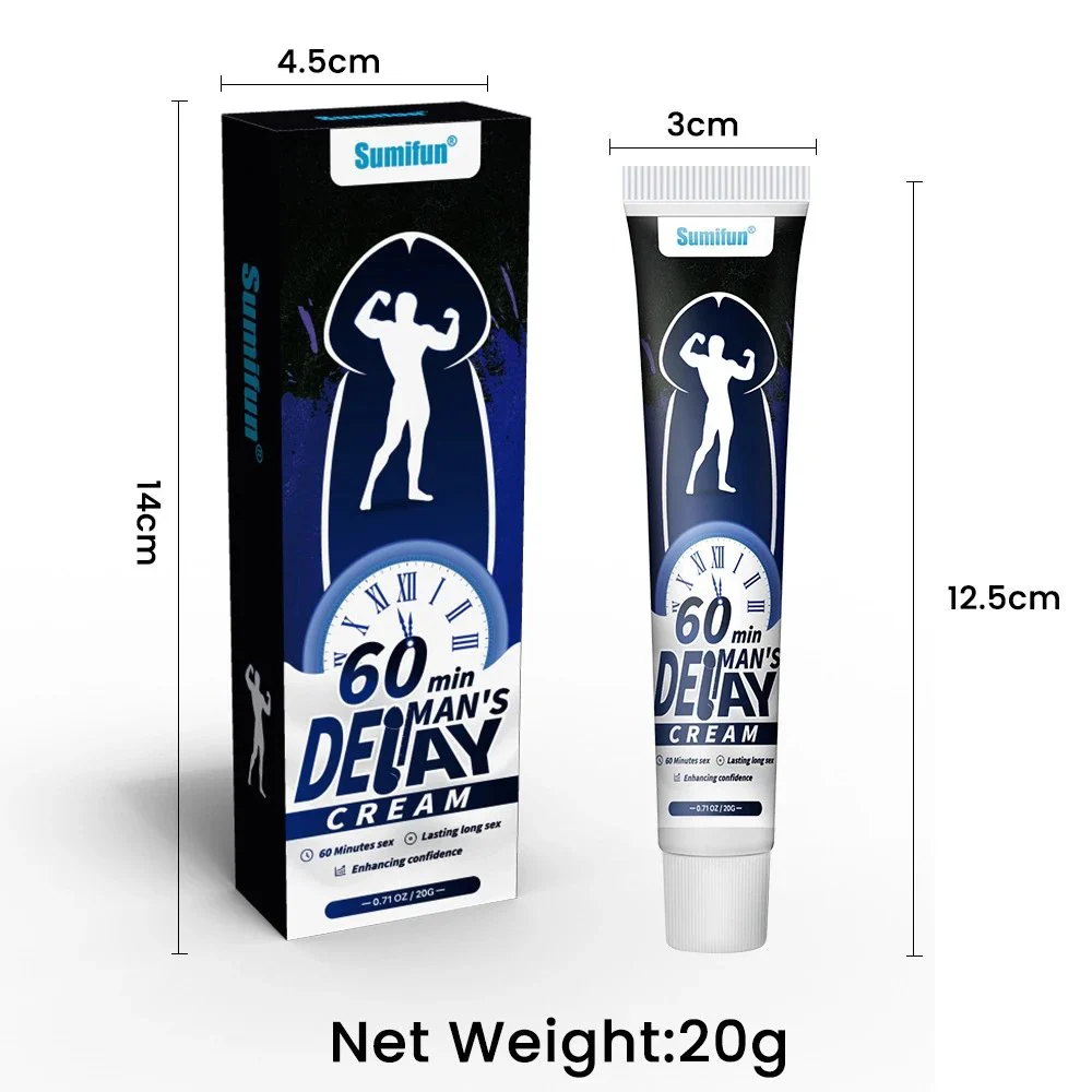 Delay Cream 20G Sexual Products Penis Massage Cream Long Lasting Delay Cream for Man