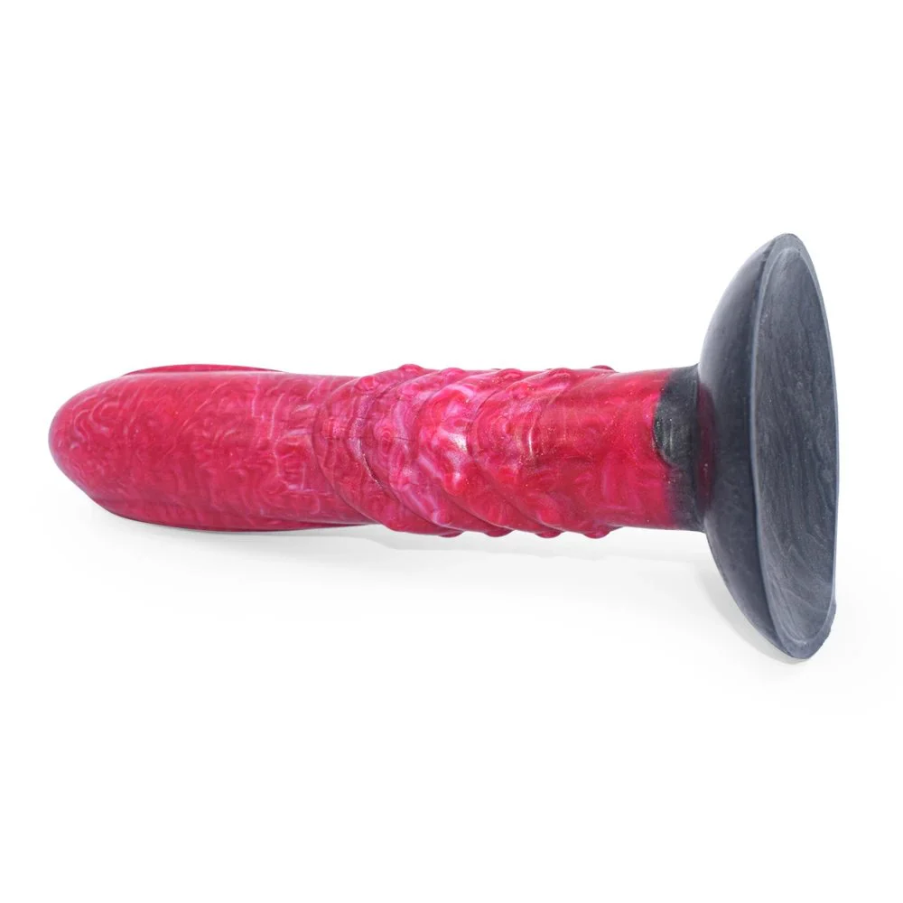 Unique Design Rubber Cock Penis Dildo with Suction Cup for Female Silicone Penis