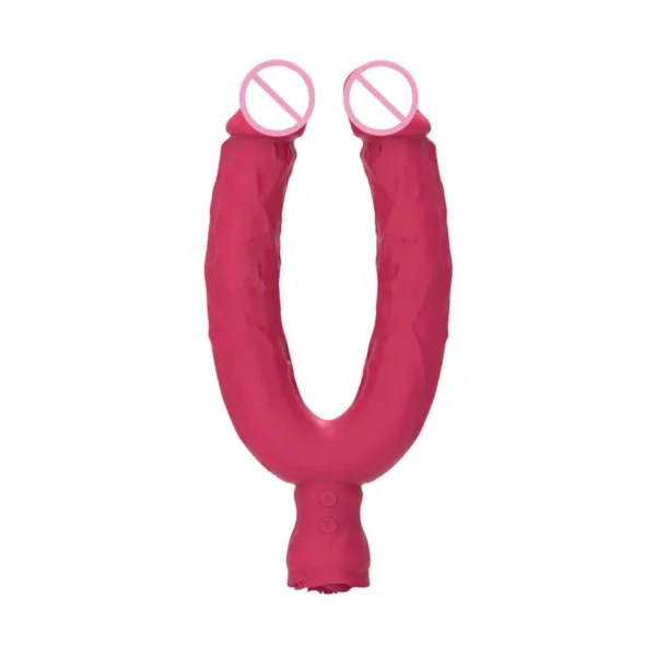 Strong Vibration Dildo Vibrator Double Head Vibrating Massage Lesbian Sex Toys for Women