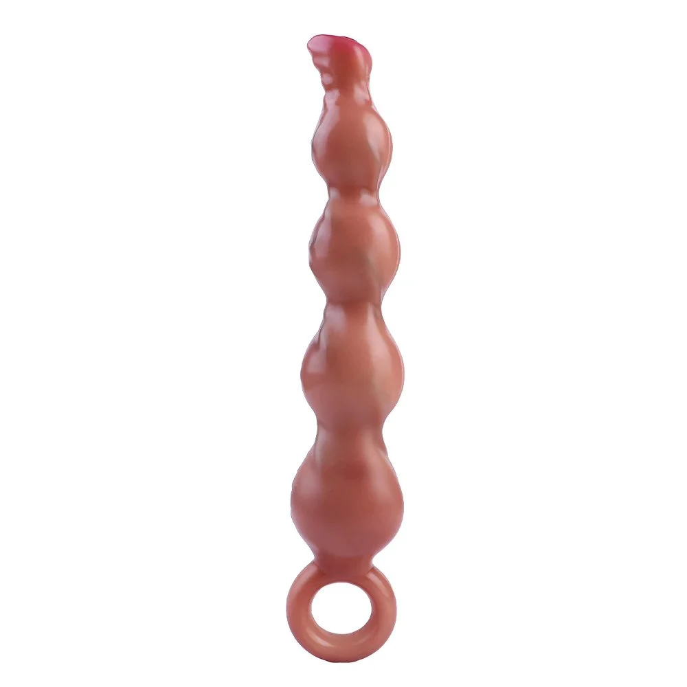 Vagina Massager Vibrator Multi-knot Penis Rubber Female Masturbator Vibrator Butt Plug Adult Sex Toys