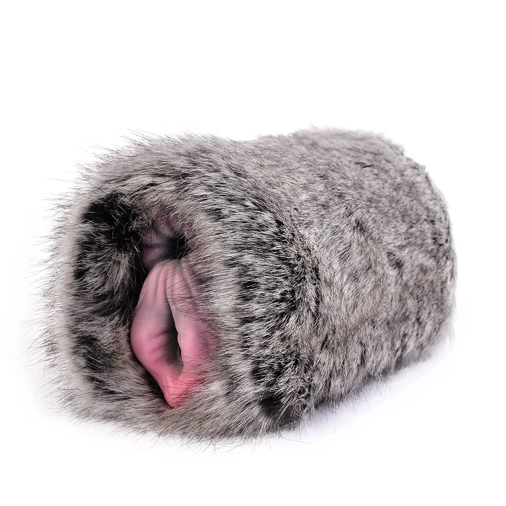 Fantasy Plush Monster Blazing Cow Masturbator Silicone Soft Tight Masturbation Cup Vagina Pocket Male Sex Toys