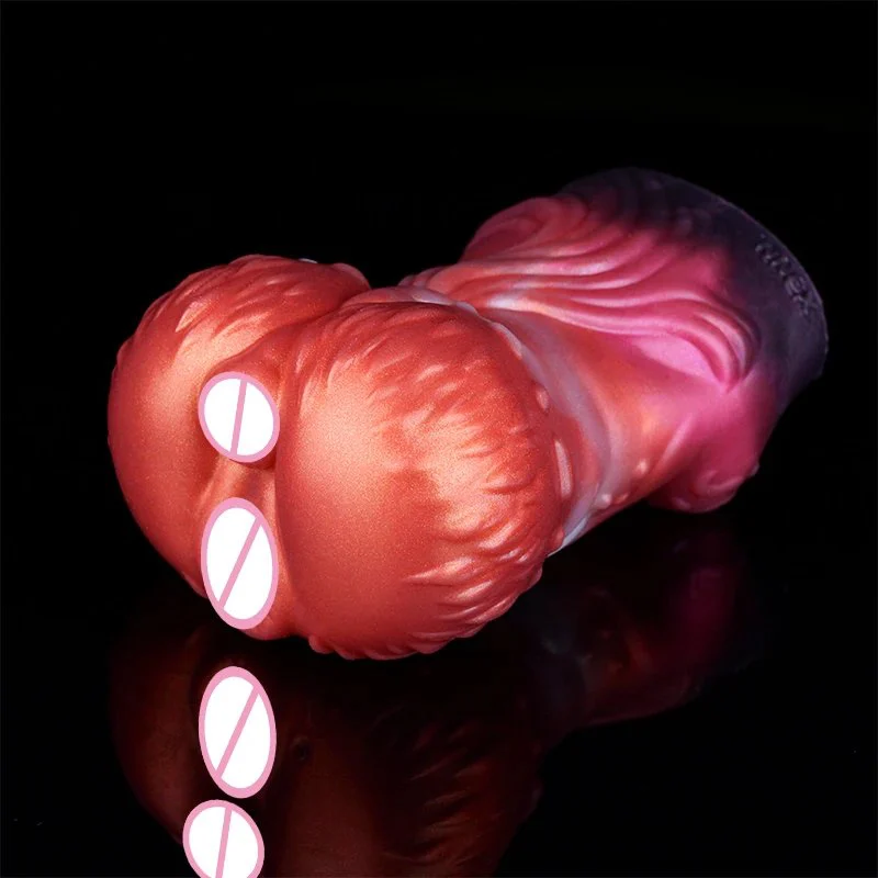 NNSX Lukas Fantasy Realistic Dog Vagina Pussy Pocket Male Masturbators Deep Throat Sex Toys Double Hole Fetish Sex Toys for Men