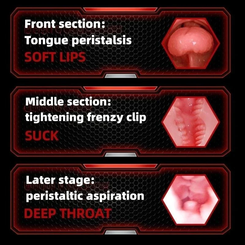 Arrivals Voice Interaction Double Head Vibrator Masturbation Cup Male Men's Sexual Products Exercise Masturbation Cup