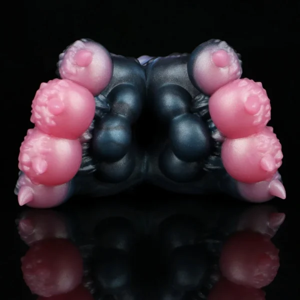 Soft Silicone Creature-Inspired Male Masturbator with Detailed Stimulating Tunnel Masturbator for Men