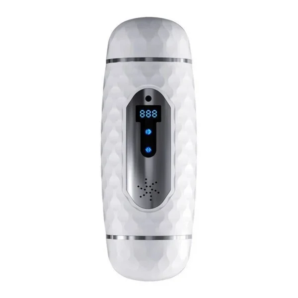 High-End Adult Sex Toys Double-Headed Automatic Aircraft Cup Pulse Vibration Male Masturbator Easy Clean Multiple Modes Counting