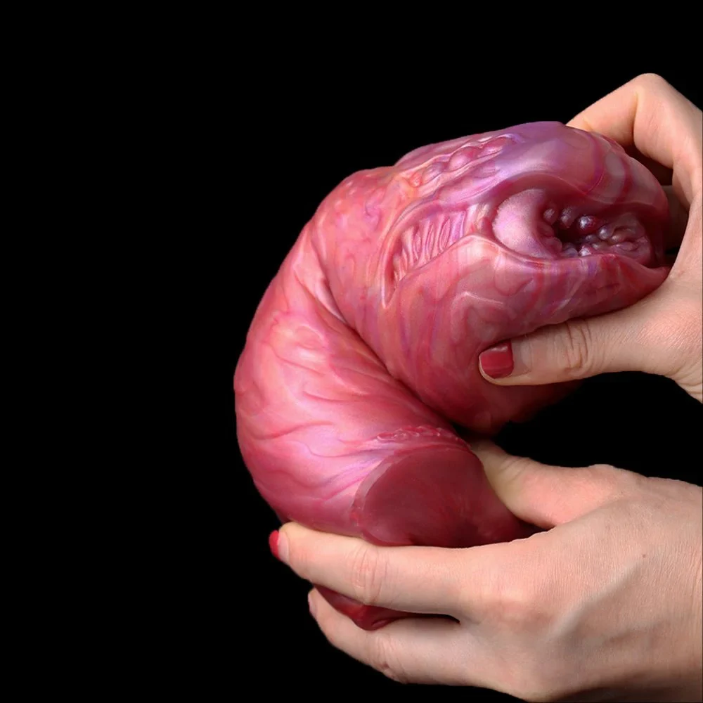Artificial Animal Snake Masturbator Real Vagina Male Sucking Silicon Soft Hands Free Masturbation for Men Sex