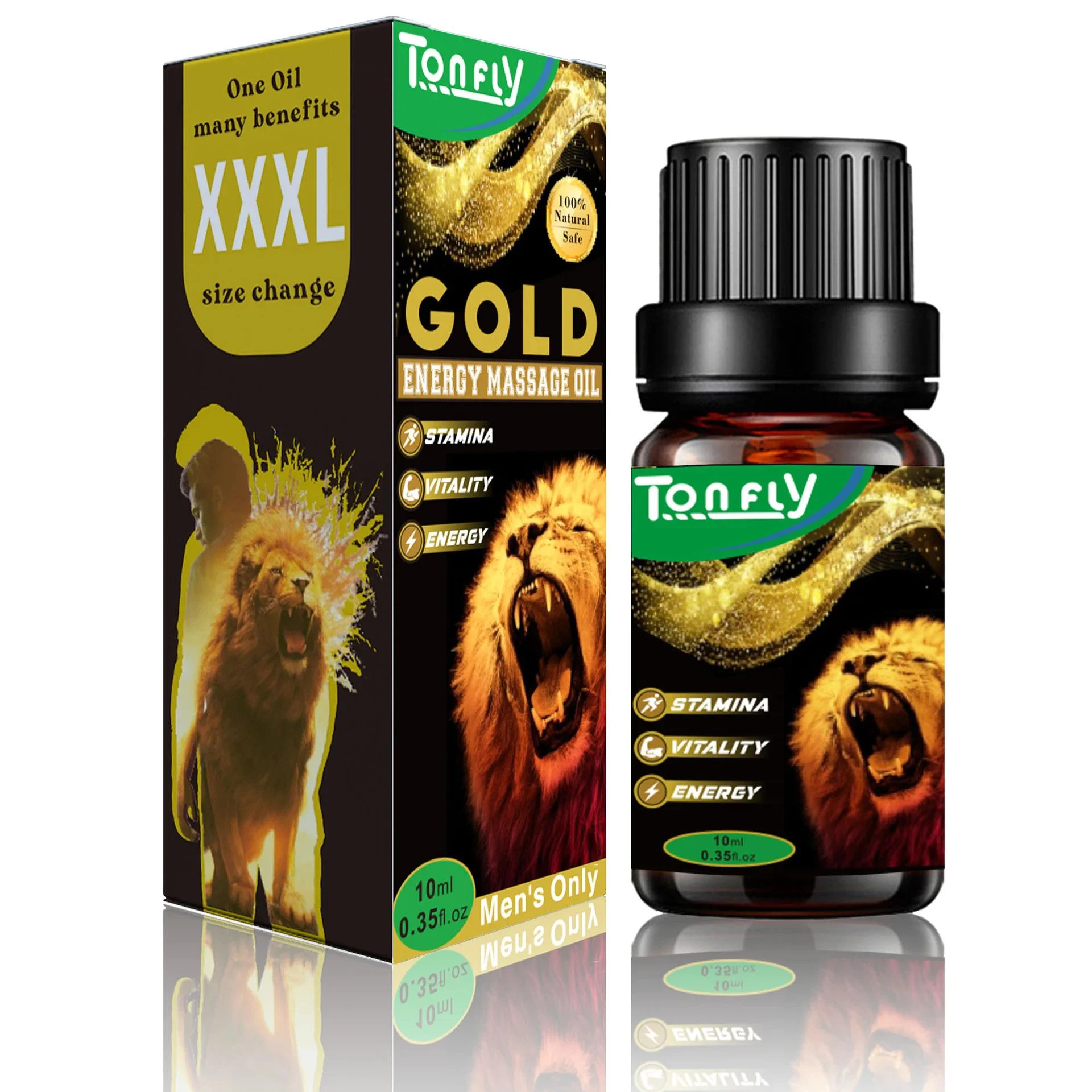 Male Private Care 10ML Men Enlargement Oil Sexual Products Penis Massage Power Oil