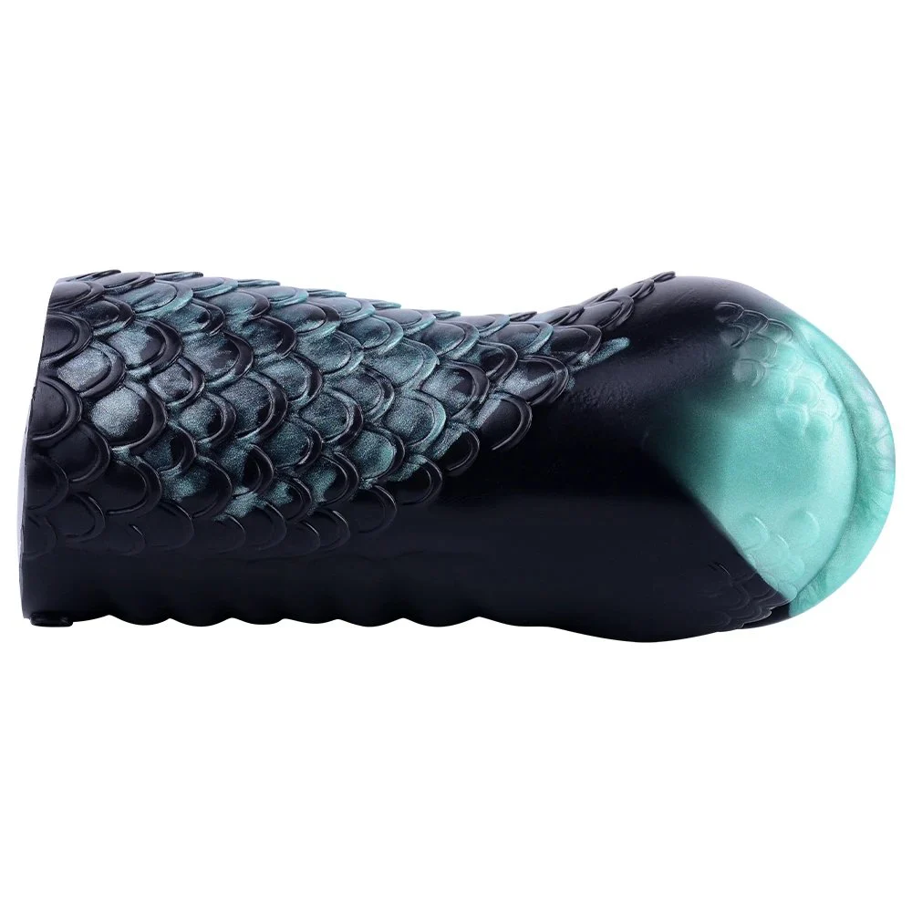 High Quality Soft Skin-friendly Silicone Animal Snake Tail Male Masturbation Device Pocket Pussy Sex Toy