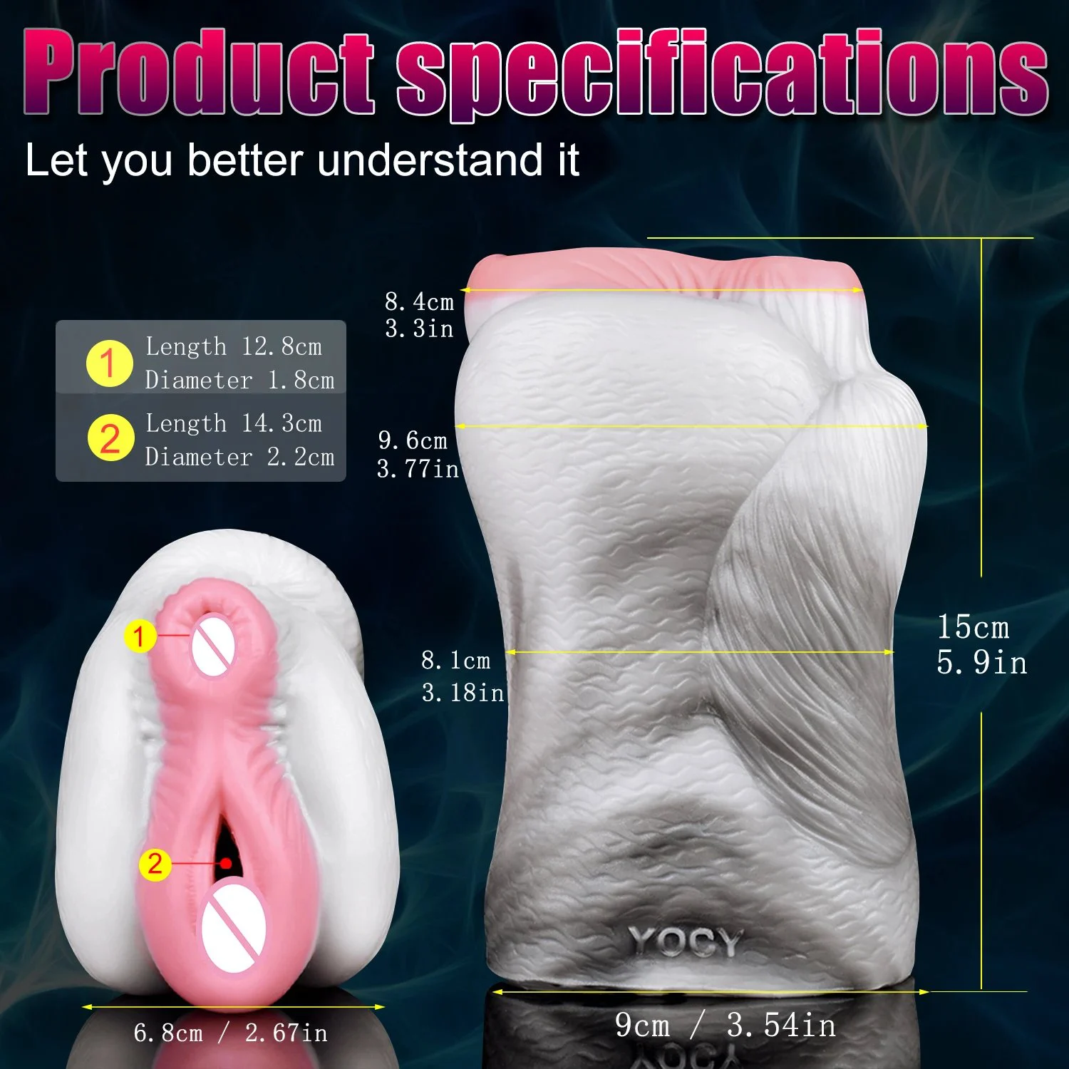 Horse Male Masturbation Erotic Masturbator Fetish for Men Double Channel Gay Toy Pussy Pocket,fantasy Animal Masturbators