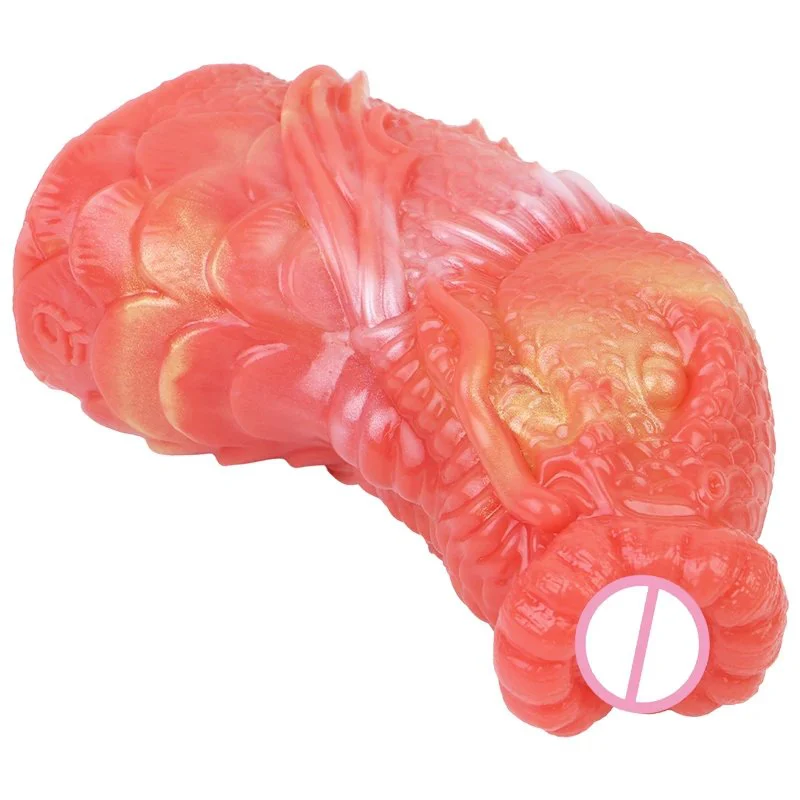 Colorful Koi Fish Shape Soft Male Masturbator Adult Sex Toys for Men with a Strong Package and Realistic Experience