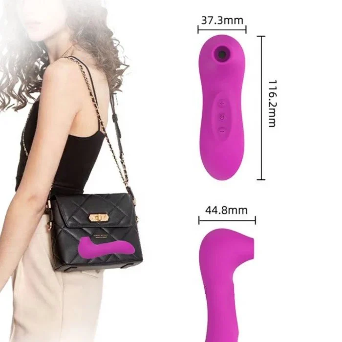 Upgraded 10 Frequency USB Powered Sex Toys Clitoral Nipple Vibrator for Female Adults and Couples