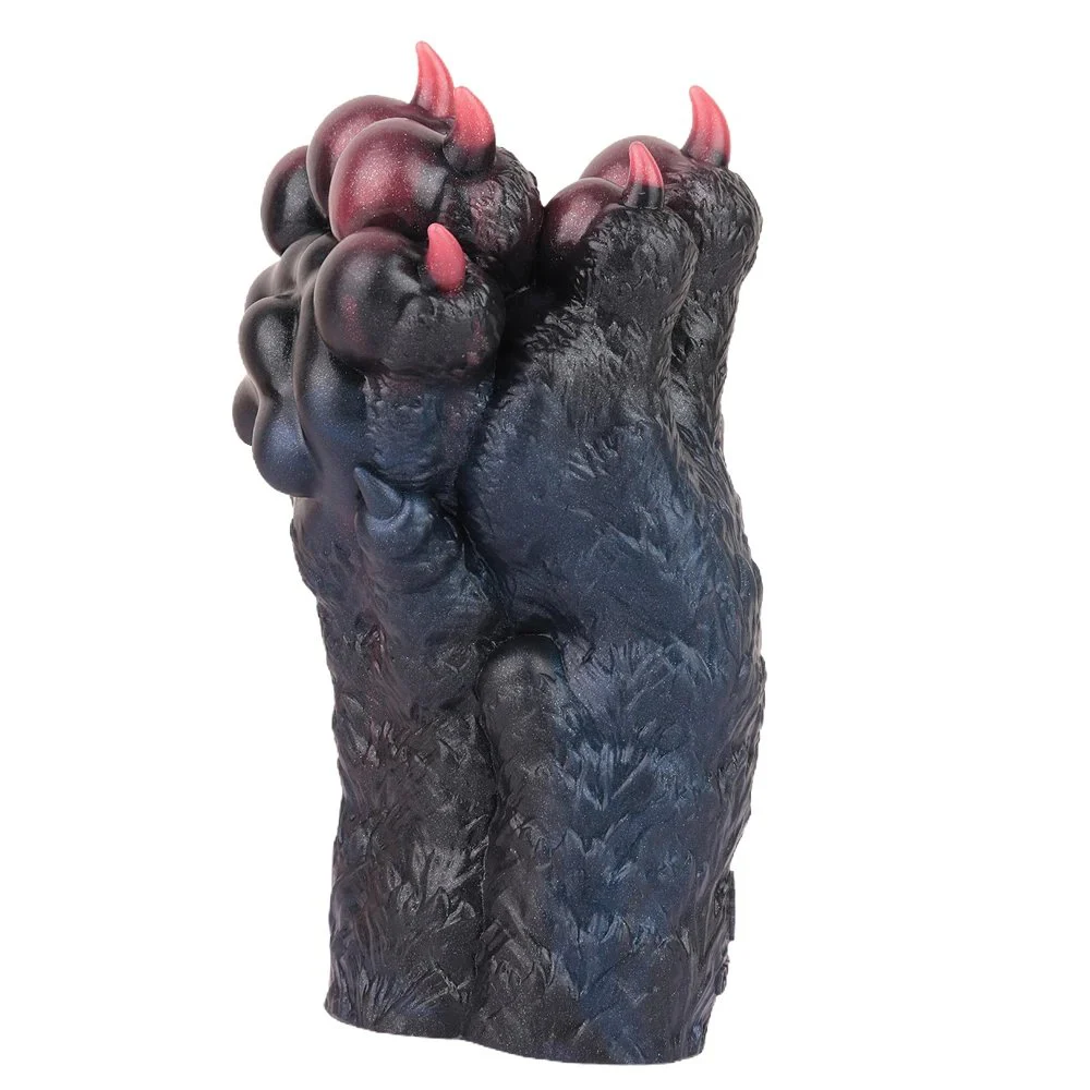 Cool Wolf Paw Style Male Masturbator Realistic Silicone Inner Cup with Single Tunnel for Solo Use