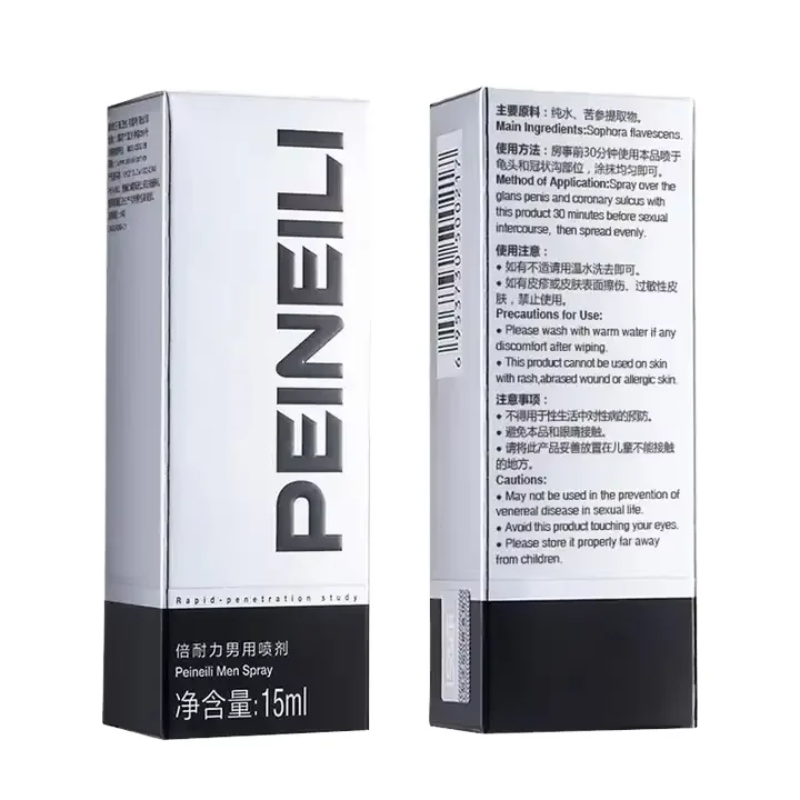 Delay Spray Adult Products Natural Herbal 15ml Lubricant Sex Spray for Men