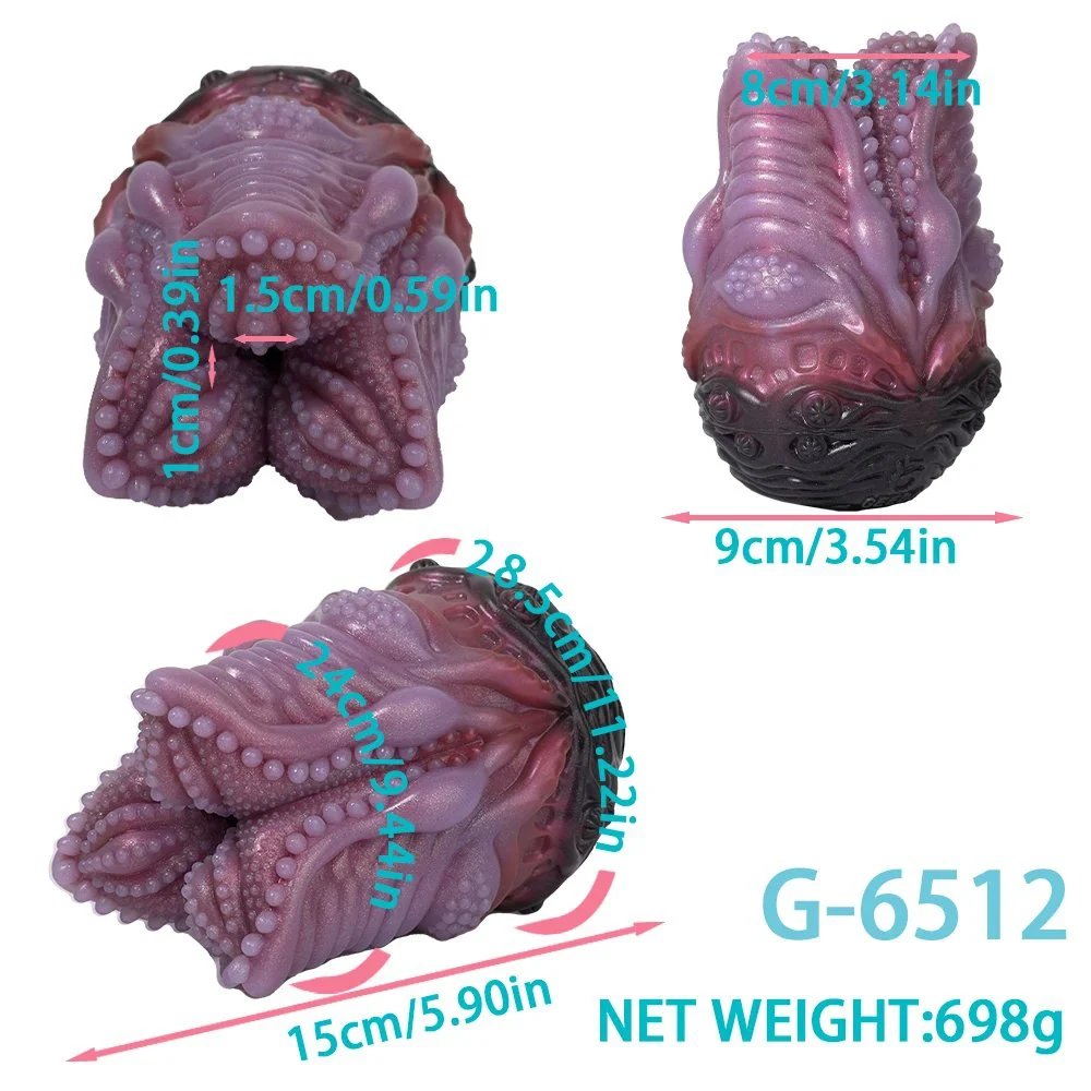 Deep Sea Mystery - Alien Insect Egg Single-Channel Male Masturbator Soft Silicone with Intense Enveloping Sensation