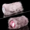 Male Dog Cup Silicone Masturbator Suction Cup Toy Soft Realistic Stimulation Pocket Masturbator for Adults