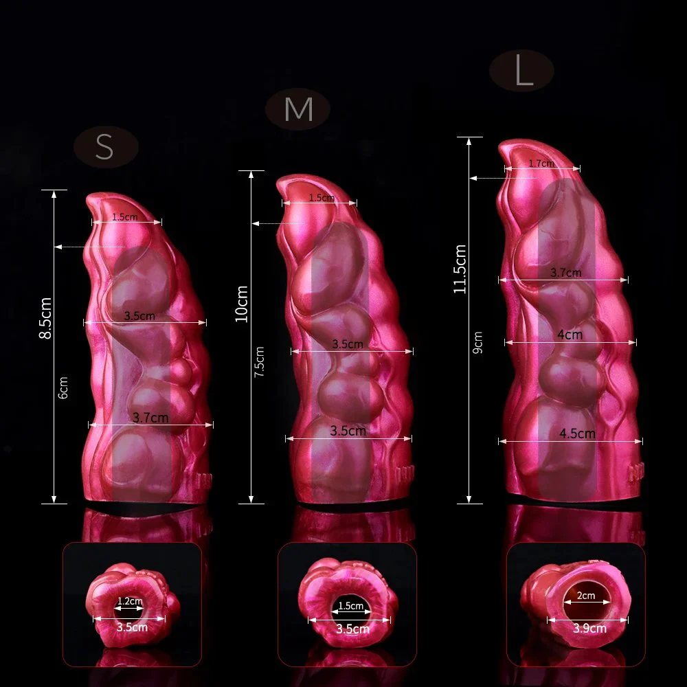 Finger Sleeve Female Masturbator G Spot Stimulation Silicone Massage Clit Stimulate Sex Toys for Women Adult Products