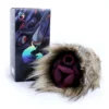 Double Hole Realistic Animal Pussy Men Masturbator Soft Silicone Vaginal Anal Fantasy Stroker Sex Toy Fetish With Lifelike Fur