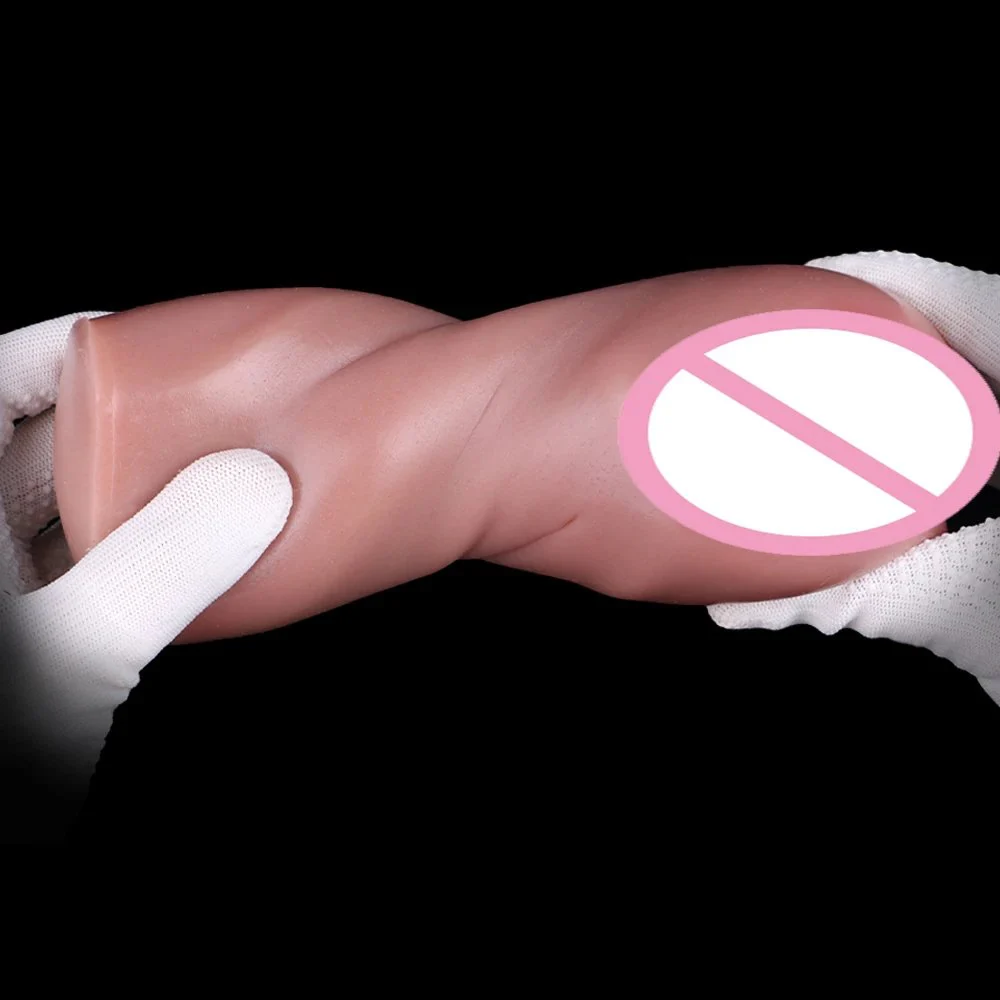 Soft Skin Male Masturbation Sex Toy Realistic Silicon Pussy Aircraft Cup Vagina Anal Pocket Pussy Sex Toy for Men