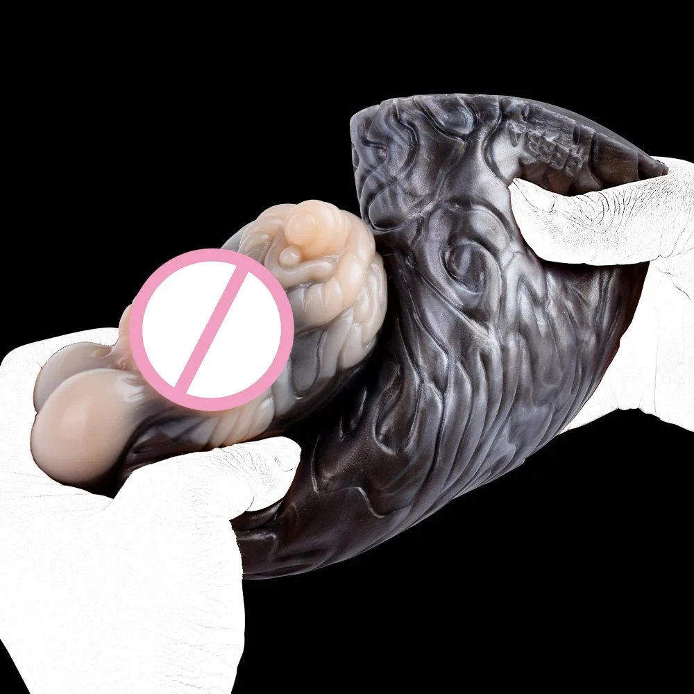 Liquid Silicone Men Masturbation Cup Animal Sex Toy Simulating Monkey Male Masturbating Sex Toy for Man Masturbators