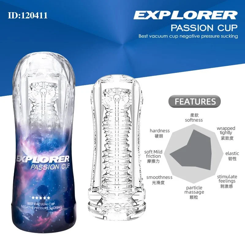 Pussy Sex Toys for Men Transparent Material Clear Male Sex Toys Product Sex Toys for Men Masturbating