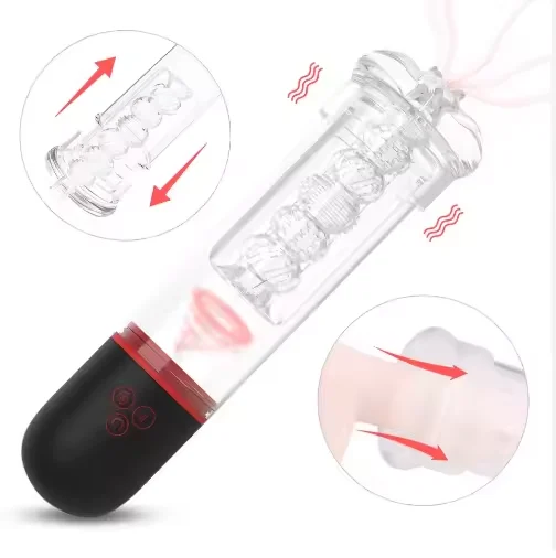 Electric Penis Enlargement Vacuum Penis Pump Automatic Male Masturbator for Man Vibradores Para Hombres