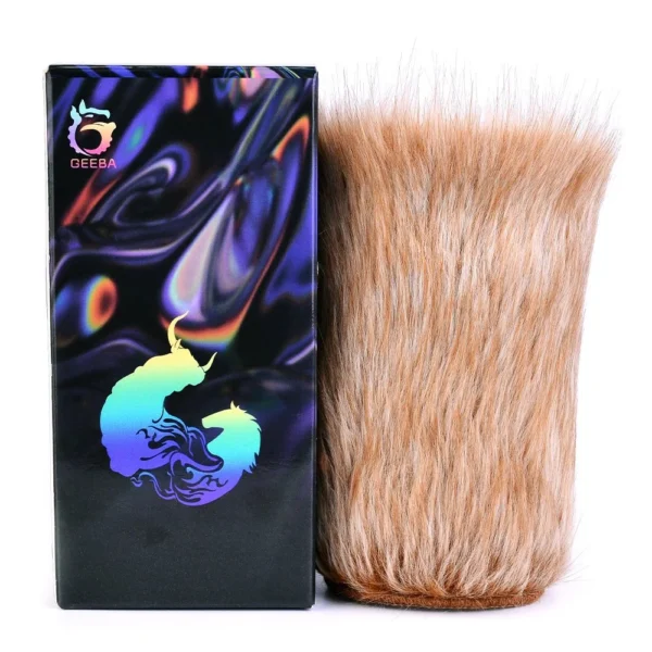 Realistic Animal Vagina Fetish with Fur Pockets Pussy Masturbation Cup Adult Sex Toys for Male