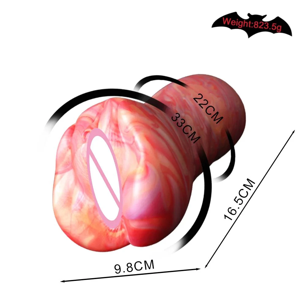 Pussy 3d Textured Vagina Anus Masturbation Cup for Male Tightest and Softest Vagina Masturbator Cup Masturbators Pocket