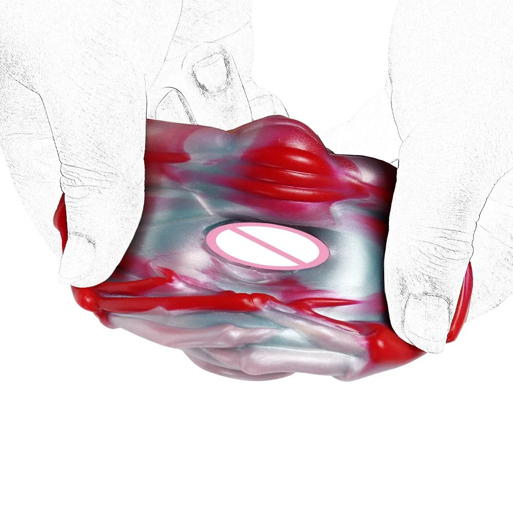 Male Masturbation Toys Machine Device Soft Flexible Pussy Sex Toys Adult Glans Stimulator Glans Massager for Male
