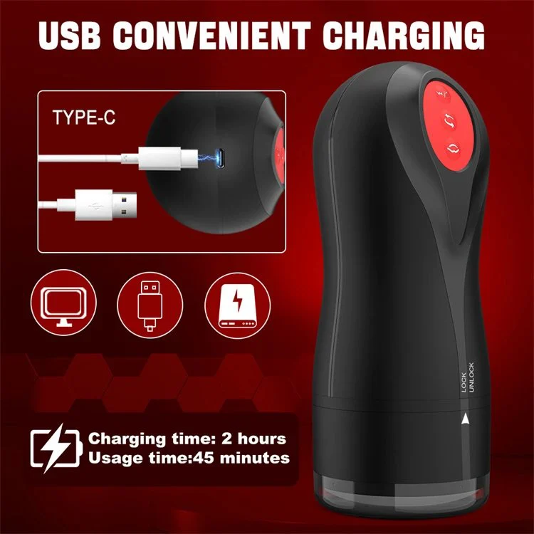 Realistic Pocket Pussie 10 Modes Automatic Vibration Sucking Masturbators Male Masturbation Toys